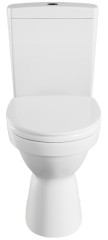 Унитаз-компакт c функцией биде Vitra Norm Eisberg 355х640х805, сиденье термопласт с микролифтом, бел